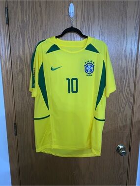 Retro Brazil 2002 Jersey